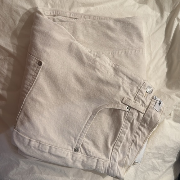 Redone shortie jeans in vintage white sz 29 - Picture 4 of 5